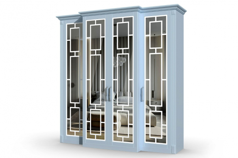 Шкаф 4-створчатый Микс 3